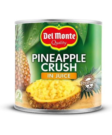 Tinned fruit Bundle which Contains Del Monte Crushed Pineapple In Juice 435g - Pack of 2 with Grocery List Card - Buy Online on GoSupps.com