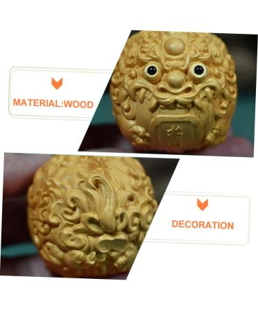 Buy Gleavi-Sornament Feng Shui Pi Yao Tea Pet | Brass Baoding Balls & Kylin Statue for Protection | International Shipping - Buy Online on GoSupps.com