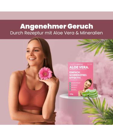 Capillum Amove Aloe Vera Depilatory Cream 300g - Gentle Painless Hair Removal for Women - Intimate & Body Use - Additive-Free Neutral Smell - Buy Online on GoSupps.com