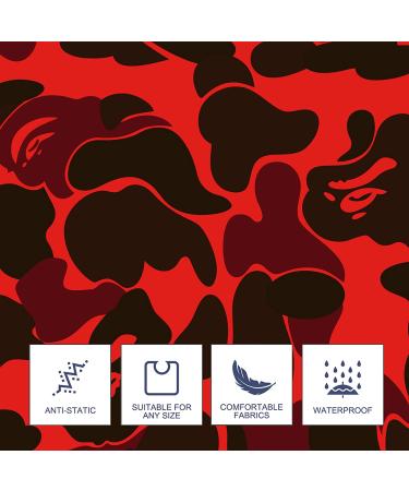 Adult Barber Cape with Snap Closure - Waterproof Hairdressing Stylist Gown (Camouflage C) - Buy Online on GoSupps.com