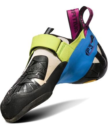 La Sportiva Women's Climbing Shoes - Size 7 - Apple Green/Cobalt Blue - Buy Online on GoSupps.com