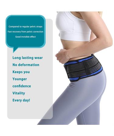 Sacroiliac Splint for Lower Back Pain for Men & Women - Sciatic Nerve Legs & Sacral Relief Belt Lumbar Pelvic & Back Relies - Buy Online on GoSupps.com