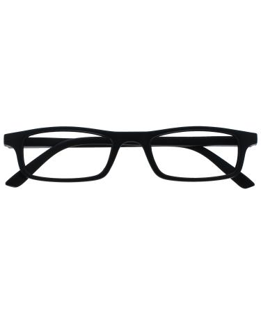 The Reading Glasses Company Black Lightweight Readers Designer Style Men Women Spring Hinges R17-1 +2.50 - Buy Online on GoSupps.com