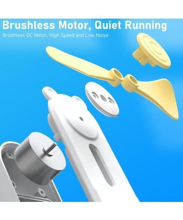 Yellow Mini Face 2 Speed Modes USB Nano Mist Diffuser Nano Nano Mist Diffuser Facial Sprayer Mini Face Handheld Fan Facial for Home Travel Office - Buy Online on GoSupps.com