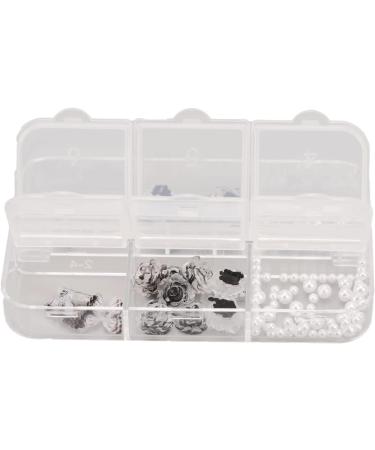 Black White Nail Charms Sufficient Quantity Accessories Charmsshape Shape Accessories Accessories for Shape Kit Rhinestones - Buy Online on GoSupps.com