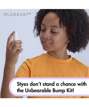 GlamBaby Eye Care Unbearable Bump Kit | Kids Stye Treatment | Heat & Cooling Mask | Eyelid Cleansing Spray - Buy Online on GoSupps.com