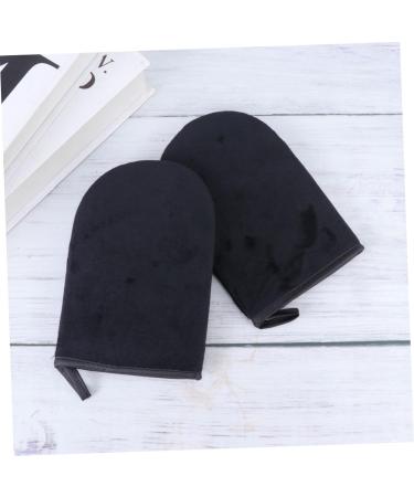 BELLIFFY 2pcs Self Tanning Mitt Applicators Black Self Tanning Gloves for Even Application of Soft and Comfortable Design for Home Use - Buy Online on GoSupps.com