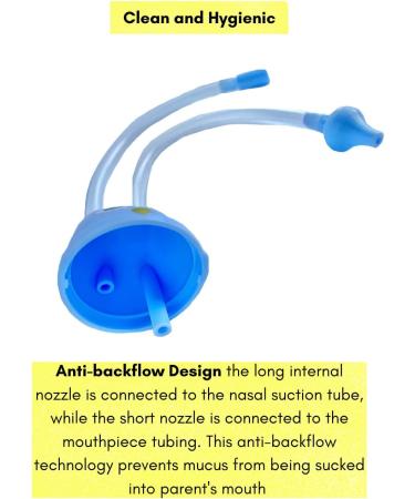 Reusable Infant Nasal Aspirator - Owl Design | Gentle Suction for Baby Boogers and Snot | Virus Prevention Tool | Washable | Baby Shower Gift - Buy Online on GoSupps.com