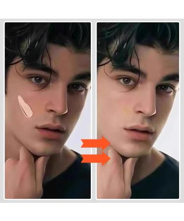 Toning Lazy Cream For Men Makeup Cream For Men Moisturizing Concealer Cream For Men Sebum Control & Coverage Defects Complexion Balance (1 Bottle) - Buy Online on GoSupps.com