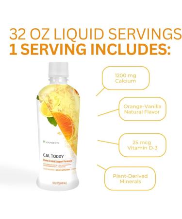 SupraLife Cal Toddy 32oz - Essential Bone Support Formula - Buy Online on GoSupps.com