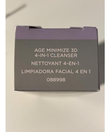 Age Minimize 3D 4 in 1 Cleanser for Combination to Oily Skin 4.5 oz