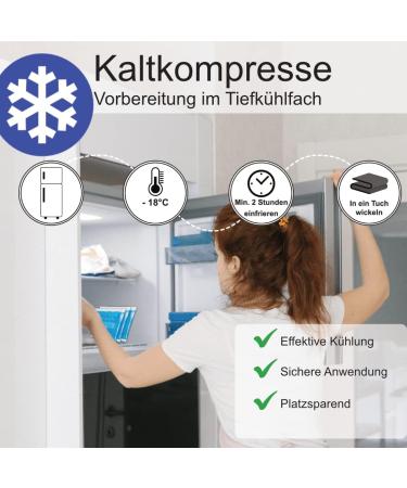 Buy IEA Medical Cold Warm Compress Set | 12x20 cm Reusable Gel Cooling Packs for Bruises & Insect Bites - 3 Pack - Buy Online on GoSupps.com