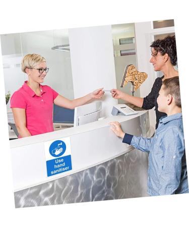 Healifty 5pcs Pinup Stickers Hand Washing Sign Decal Wash Your Hands Sign Use Hand Sanitiser Sign Pvc Safety Warning Decals Hand Sanitiser Decals The Sign Handwashing Fluid Applique Sink 20X15X1cm As Shown 5pcs - Buy Online on GoSupps.com