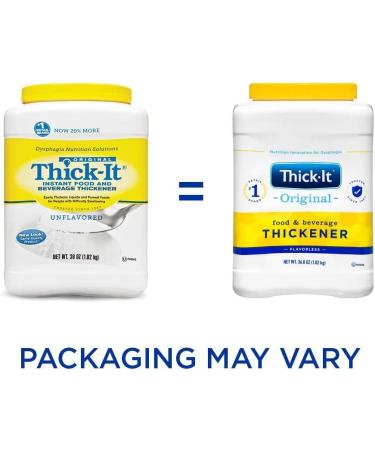 Thick It Food Thickener 36oz - Case of 6 | Bulk Pack for Thickening Liquids | Original Formula - Buy Online on GoSupps.com
