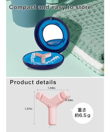 Chewies for Invisalign Aligners | Y-Shaped Retainer Chewies - Firm & Soft 2Way 4 Color Set for Optimal Comfort - Buy Online on GoSupps.com