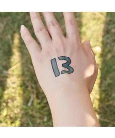 Black Butterfly Album Lyrics Temporary Tattoos - Perfect Singer Gift for Fans - Buy Online on GoSupps.com