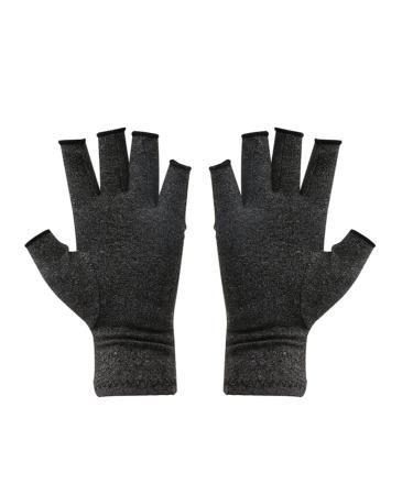 Touchscreen Gloves Warm Gloves to Relieve Joint Pain (Color : Grey Size : Medium) Medium Grey
