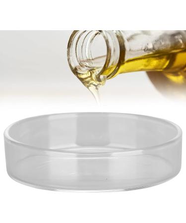 Fragrance Glass Tablet for Essential Oils - Transparent Round Ceramic Oil Warmer & Replacement Shell | Aromatherapy Diffuser for Electric Oil Burners - Buy Online on GoSupps.com