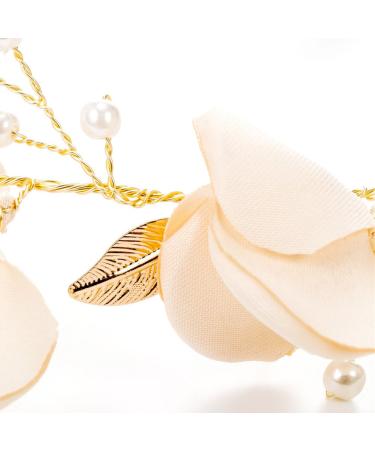 Elegant Pearl Hair Vine Wedding Headband | Bridal Headpiece for a Stunning Look - Buy Online on GoSupps.com