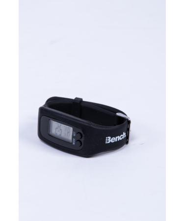 BENCH BS3348 Pedometer Wrist Watch Pedometro Unisex Black