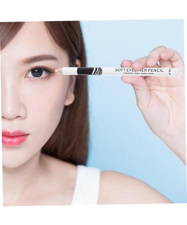 FOYTOKI 70 Pcs Lying Silkworm Eyeliner White Eye Pencil Eyes Cosmetic Tools Eye Cosmetic Tools Wooden Pole - Buy Online on GoSupps.com