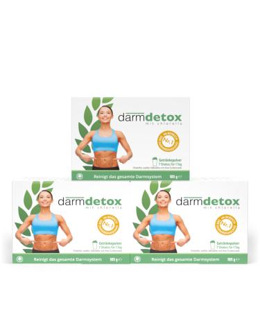 Vitamunda | Intestinal detox with chlorella | 3-day treatment | 7 filling nutritious shakes per day | Meal replacement | Vegan