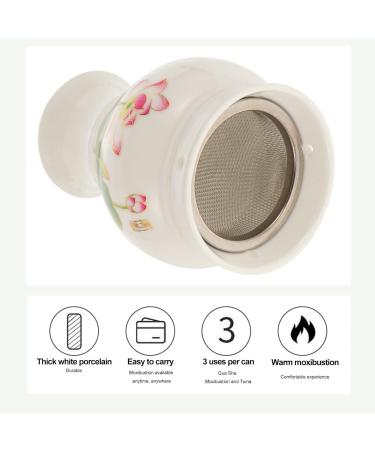 Magiclulu Scratch Cup Moxa Moxibustion - Portable Ceramic Scraper for Massaging & Hanging Pictures - Buy Online on GoSupps.com