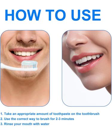 Fruity whitening toothpaste improve gum problems clean mouth whiter teeth recommended for adult and children's oral care. (D) - Buy Online on GoSupps.com