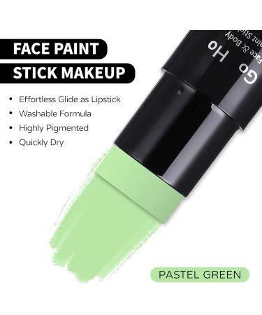 Go Ho Green Face Paint Stick - 1.06 Oz Non-Toxic Washable Body Paint for Halloween SFX Cosplay - Buy Online on GoSupps.com