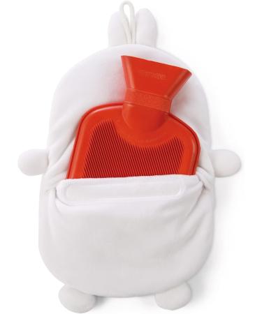 NICI Molang Hot Water Bottle 350ml - White | Cozy Comfort for All | International Shipping - Buy Online on GoSupps.com