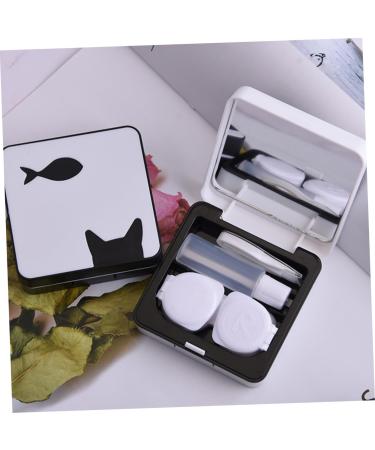 Solustre Eyes Lens Storage Box - 2-Pack Lensetui Organizer for Colored Contacts & Lens Care - Perfect Eye Lenses Storage Solution - Buy Online on GoSupps.com