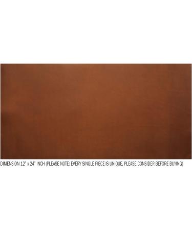 CP 4-5 oz Tooling Leather Sheets for Crafts - Full Grain Leather Hide - Crazy Horse Leather - Cowhide Leather (Brown  4" x 4") Pack of 2 Brown 4" x 4" - Buy Online on GoSupps.com