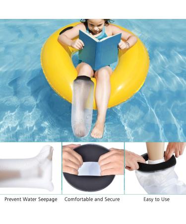 Waterproof Plaster Leg Protector for Kids | Shower & Bath Protection for Wounds & Orthopedic Boots - Buy Online on GoSupps.com
