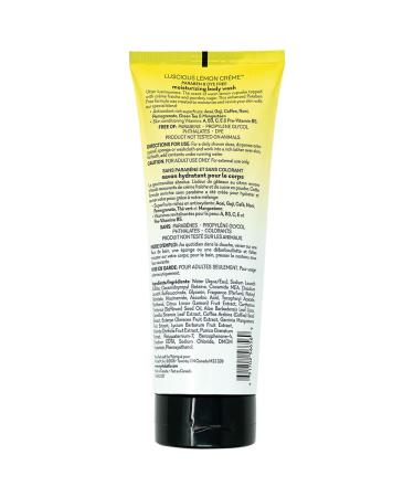 Vitabath Luscious Lemon Creme Body Wash for Unisex - 10 oz | Hydrating & Refreshing Cleanser | International Shipping Available - Buy Online on GoSupps.com