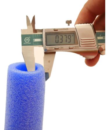 35 Trampoline Pole Foam Sleeves - 6pcs Protective Foam Noodle Cover for Enclosure Poles | Replacement Trampoline Padding with Free Scissors - 35inch Blue - Buy Online on GoSupps.com