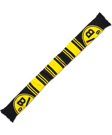 Borussia Dortmund BVB Scarf - Black | One Size | Official Merchandise for Fans - Buy Online on GoSupps.com