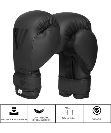 Buy WFX Children's Boxing Gloves - 4oz Junior MMA & Kickboxing Gear for Ages 2-4 | Matt Black Perfect Gift for Young Girls - Buy Online on GoSupps.com