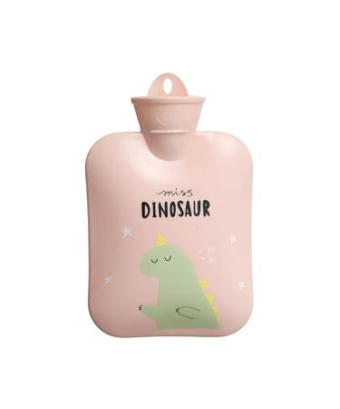 Kizqyn heat bottle 1000ml water injection hot water bottle simles hot water pocket for women Cute pattern handw lmer safe heat bottle/bed bottle (color: c)