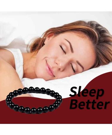 Buy Black Obsidian Slimming Foot Chain - Lymphatic Drainage & Magnetic Therapy Bracelet for Varicose Veins | Anti-Swelling Footket B-3 - Buy Online on GoSupps.com
