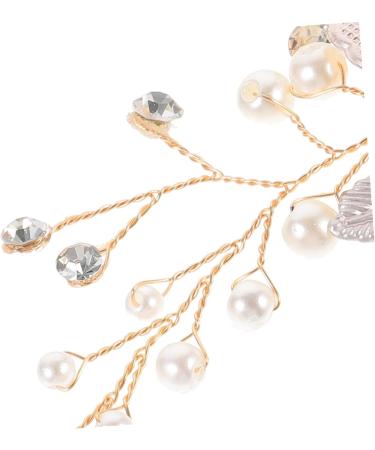 Beavorty Hair Comb Aesthetic Hair Accessories Rhinestone Tiara Headband Birthday Headpiece Bride Hair Accessory Wedding Headdresss Floral Hair Headpiece Metal Miss Alloy Flower Clip - Buy Online on GoSupps.com