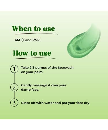 PUREMIST Aloe Vera Face Wash Fights Acne & Pimples | Skin Brightening & Tan Removal | With Aloe Vera & Cucumber | Gentle Cleanser for Men & Women | 100 ml (2) - Buy Online on GoSupps.com