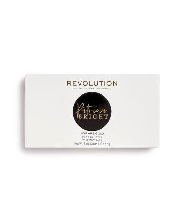 Revolution X Patricia Bright You Are Gold Face Palette (Medium) - Shop Internationally for Flawless Beauty & Glow - Buy Online on GoSupps.com