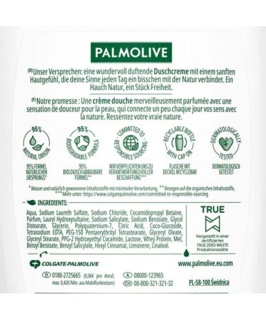 Palmolive Palmolive Naturals 2-Pack Milk and Honey Shower Gel 250ml - Buy Online on GoSupps.com