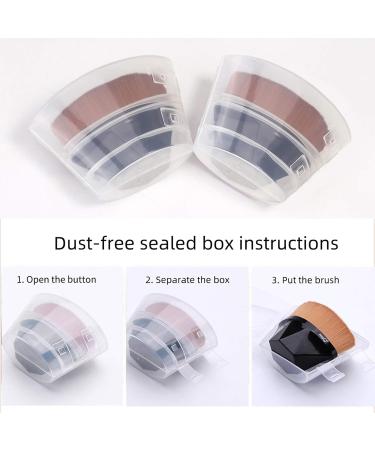 MSQ Liquid Foundation Brush - Premium Synthetic Bristles for Blending Creams & Concealers - Easy to Carry - Black - Buy Online on GoSupps.com
