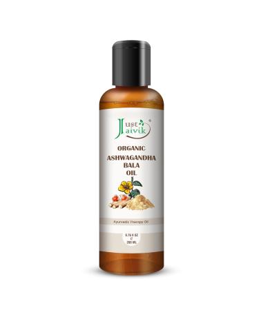 Organic Ashwagandha Bala Oil- 200ML (6.76oz)- Ayurvedic Massage Oil