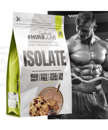 #HIRO.LAB Whey Protein Isolate - 700g | Low Carbs and Fats | WPI | Gentle for Digestion | High Absorption Capacity (Cookies) - Buy Online on GoSupps.com