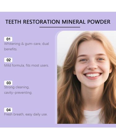 Powdered Toothpaste | 30 grams of whitening and refreshing toothpaste for freshness and gums - powder for dental care - for restoring teeth reducing yellowing  - Buy Online on GoSupps.com