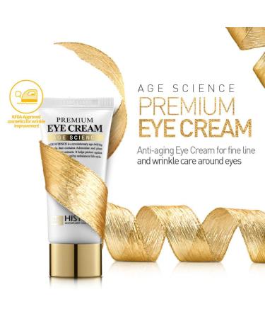 HISTOLAB Premium Eye Cream 250g - Anti-Aging Fine Line Reduction Firming for All Skin Types | Day & Night Self-Renewal Treatment - Buy Online on GoSupps.com