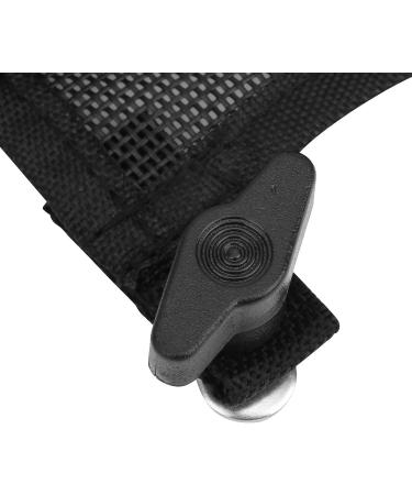 Alomejor Durable Black Nylon Storage Mesh Bag for Marine Boat, Canoe, Kayak - Organizer Pouch - Buy Online on GoSupps.com