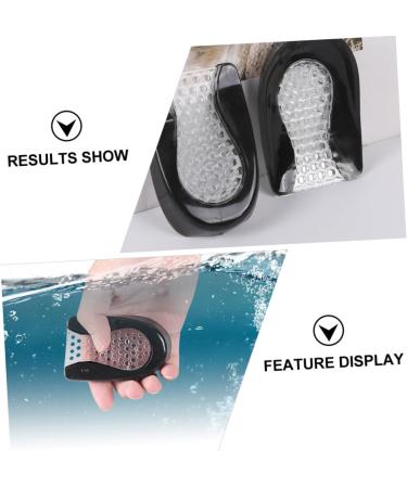 Beaupretty Heel Pads - Shock-Absorbing Foot Cushions for Comfort & Protection | 2 Pairs Cellular Heel Insoles - Buy Online on GoSupps.com